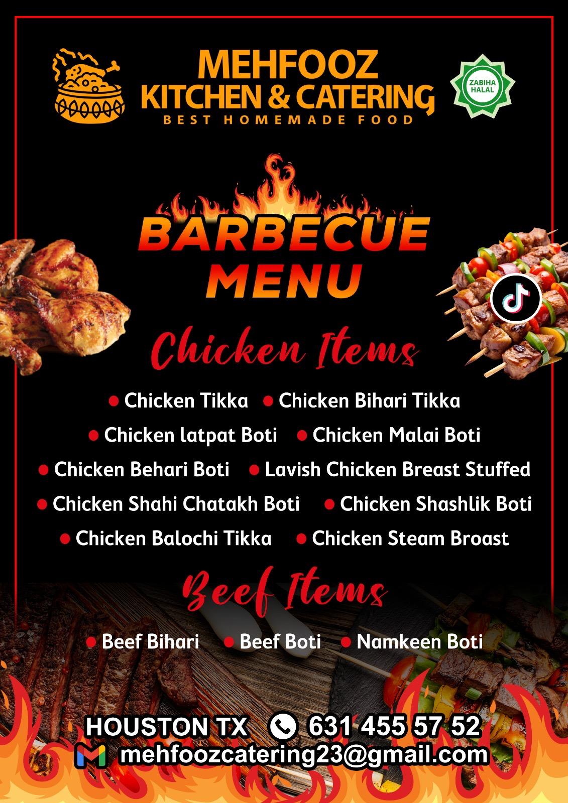 Indulge in the Best Beef Bihari Boti and Chicken Tikka Biryani at Mehfooz Kitchen in TX 77573